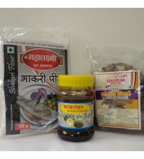 Combo of Bhakari Peeth, Kairi Chunda, Sandgi Mirchi